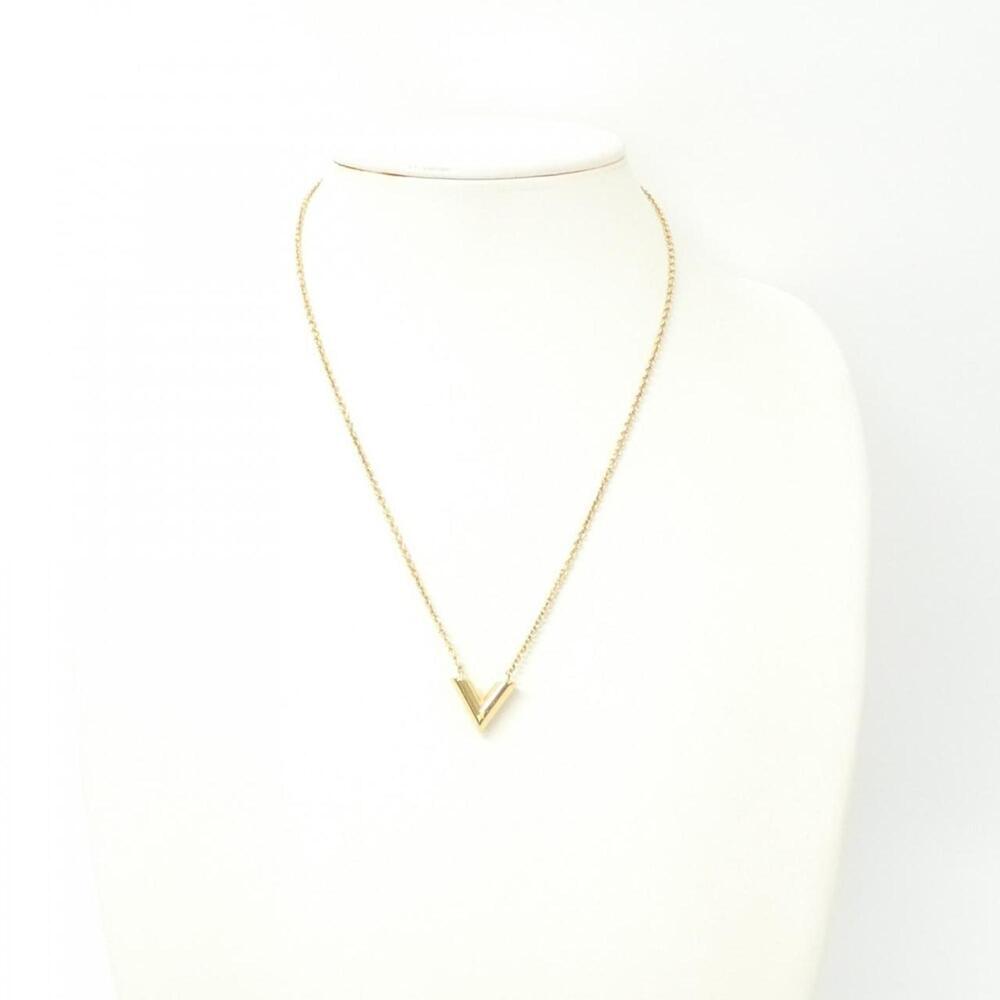 LOUIS VUITTON Gold Necklace - Picture 5 of 5